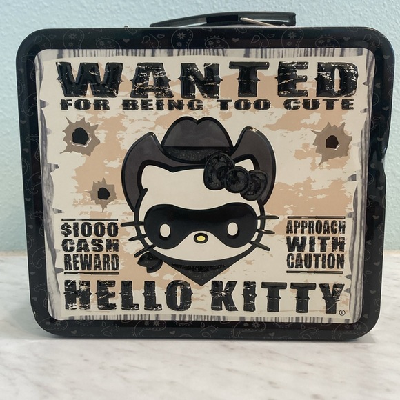 Hello Kitty Sanrio Loungefly Wanted Lunchbox Vintage 2011 - Picture 5 of 15